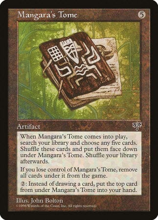 Mangara's Tome [Mirage] MTG Single Magic: The Gathering  | Multizone: Comics And Games