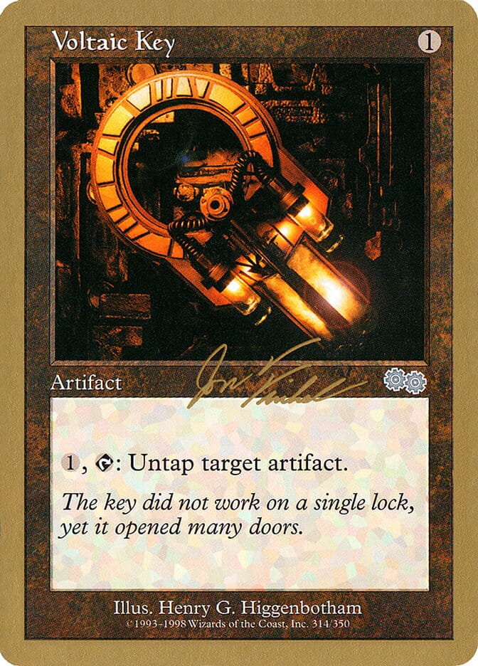 Voltaic Key (Jon Finkel) [World Championship Decks 2000] MTG Single Magic: The Gathering  | Multizone: Comics And Games