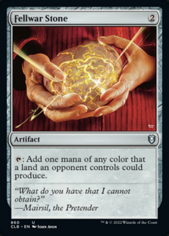 Fellwar Stone [Commander Legends: Battle for Baldur's Gate] MTG Single Magic: The Gathering  | Multizone: Comics And Games