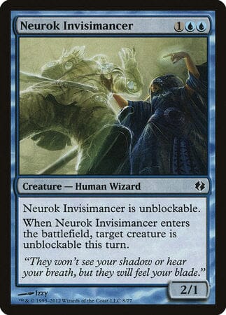 Neurok Invisimancer [Duel Decks: Venser vs. Koth] MTG Single Magic: The Gathering  | Multizone: Comics And Games