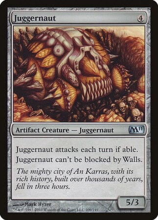 Juggernaut [Magic 2011] MTG Single Magic: The Gathering  | Multizone: Comics And Games