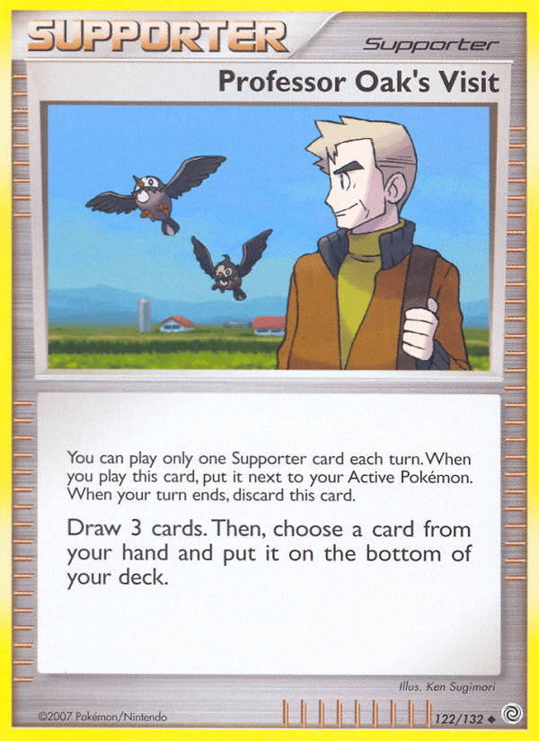 Professor Oak's Visit (122/132) [Diamond & Pearl: Secret Wonders] Pokemon Single Pokémon  | Multizone: Comics And Games