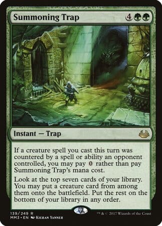 Summoning Trap [Modern Masters 2017] MTG Single Magic: The Gathering  | Multizone: Comics And Games