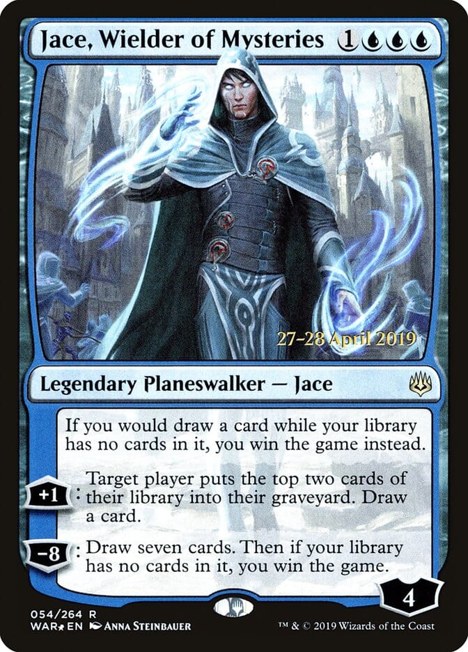 Jace, Wielder of Mysteries [War of the Spark Prerelease Promos] MTG Single Magic: The Gathering  | Multizone: Comics And Games