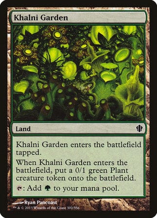 Khalni Garden [Commander 2013] MTG Single Magic: The Gathering  | Multizone: Comics And Games