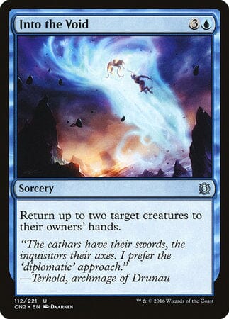 Into the Void [Conspiracy: Take the Crown] MTG Single Magic: The Gathering  | Multizone: Comics And Games