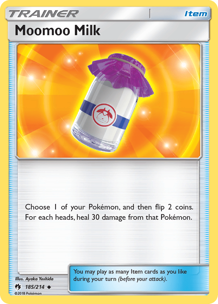 Moomoo Milk (185/214) [Sun & Moon: Lost Thunder] Pokemon Single Pokémon  | Multizone: Comics And Games