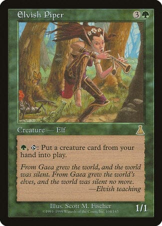 Elvish Piper [Urza's Destiny] MTG Single Magic: The Gathering  | Multizone: Comics And Games