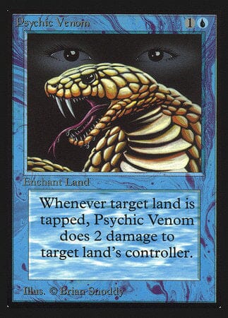 Psychic Venom (IE) [Intl. Collectors’ Edition] MTG Single Magic: The Gathering  | Multizone: Comics And Games