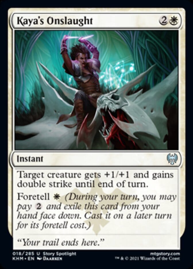 Kaya's Onslaught [Kaldheim] MTG Single Magic: The Gathering  | Multizone: Comics And Games