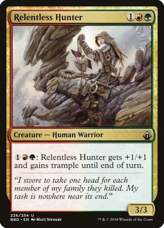 Relentless Hunter [Battlebond] MTG Single Magic: The Gathering  | Multizone: Comics And Games
