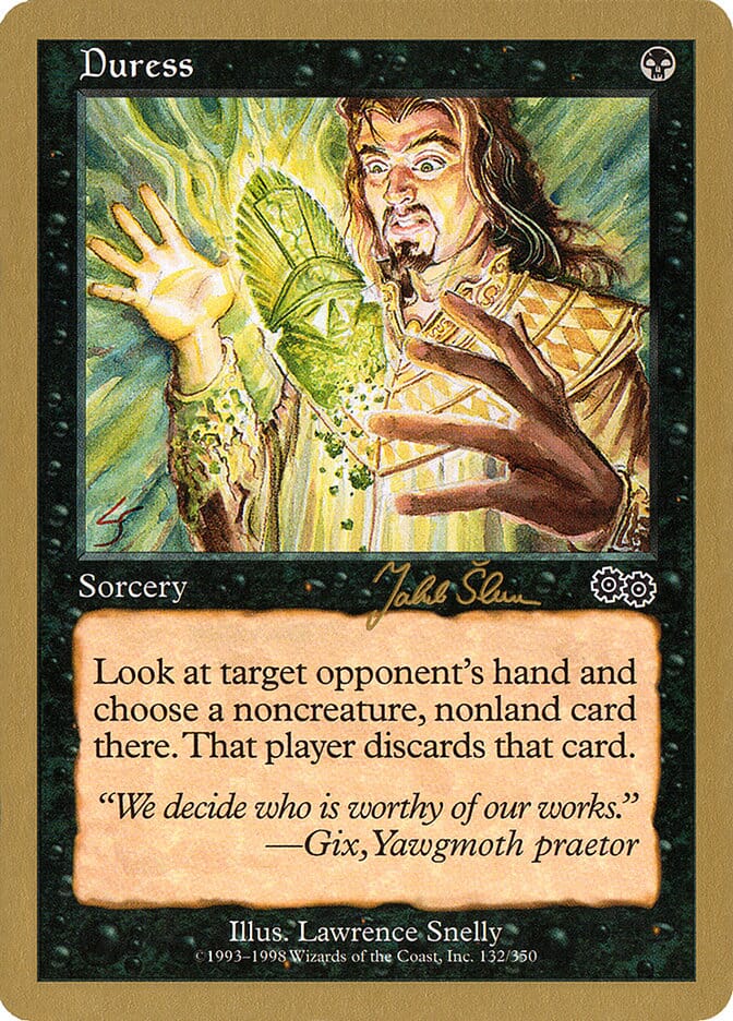 Duress (Jakub Slemr) [World Championship Decks 1999] MTG Single Magic: The Gathering  | Multizone: Comics And Games