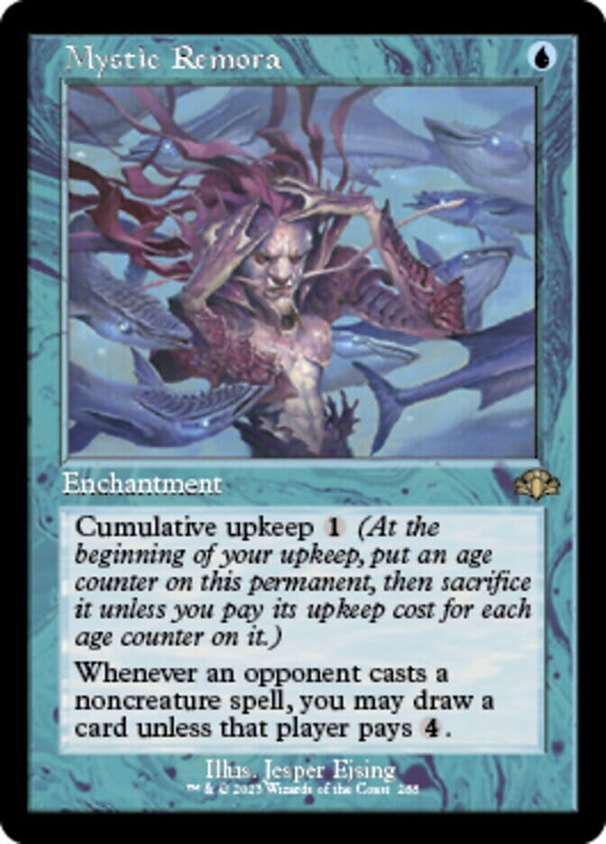 Mystic Remora (Retro) [Dominaria Remastered] MTG Single Magic: The Gathering  | Multizone: Comics And Games
