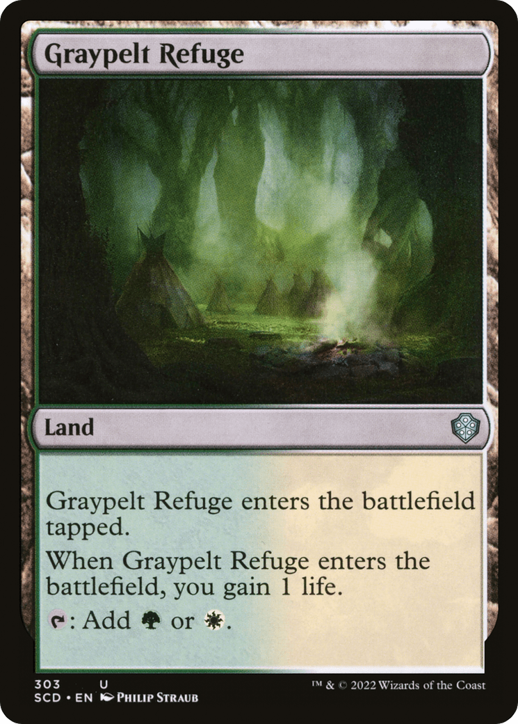 Graypelt Refuge [Starter Commander Decks] MTG Single Magic: The Gathering  | Multizone: Comics And Games