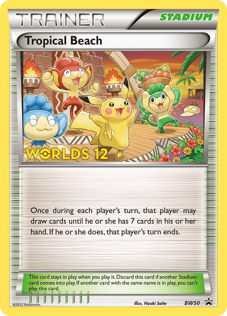 Tropical Beach (BW50) [Black & White: Black Star Promos] Pokemon Single Pokémon  | Multizone: Comics And Games