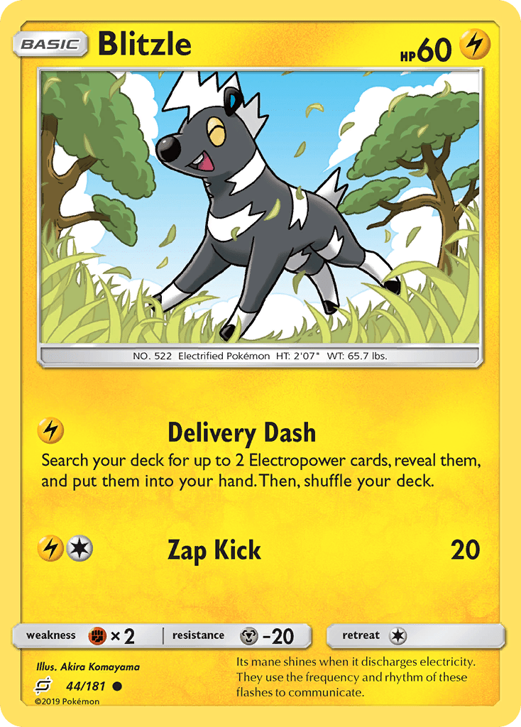 Blitzle (44/181) [Sun & Moon: Team Up] Pokemon Single Pokémon  | Multizone: Comics And Games