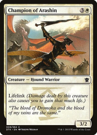 Champion of Arashin [Dragons of Tarkir] MTG Single Magic: The Gathering  | Multizone: Comics And Games