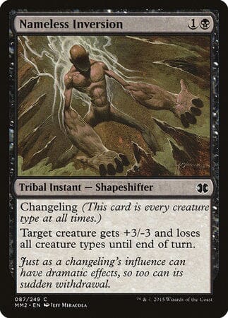 Nameless Inversion [Modern Masters 2015] MTG Single Magic: The Gathering  | Multizone: Comics And Games