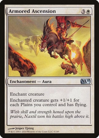 Armored Ascension [Magic 2011] MTG Single Magic: The Gathering  | Multizone: Comics And Games