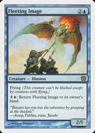 Fleeting Image [Ninth Edition] MTG Single Magic: The Gathering  | Multizone: Comics And Games