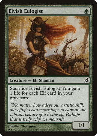 Elvish Eulogist [Lorwyn] MTG Single Magic: The Gathering  | Multizone: Comics And Games