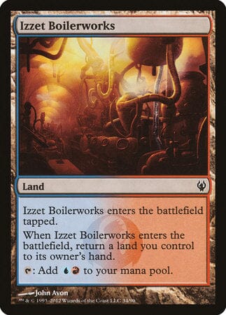 Izzet Boilerworks [Duel Decks: Izzet vs. Golgari] MTG Single Magic: The Gathering  | Multizone: Comics And Games