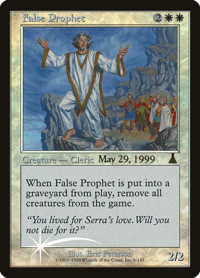 False Prophet [Urza's Destiny Promos] MTG Single Magic: The Gathering  | Multizone: Comics And Games
