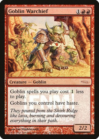 Goblin Warchief (2006) [Friday Night Magic 2006] MTG Single Magic: The Gathering  | Multizone: Comics And Games