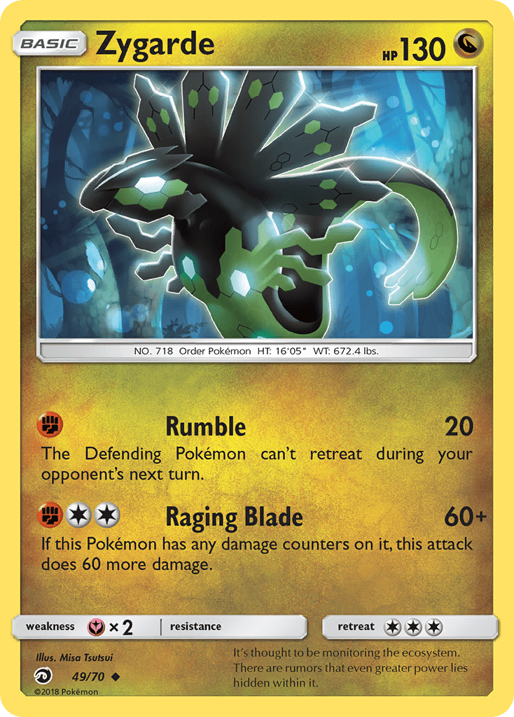 Zygarde (49/70) [Sun & Moon: Dragon Majesty] Pokemon Single Pokémon  | Multizone: Comics And Games