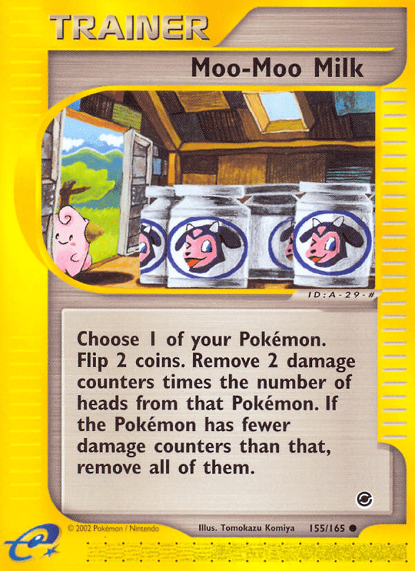 Moo-Moo Milk (155/165) [Expedition: Base Set] Pokemon Single Pokémon  | Multizone: Comics And Games