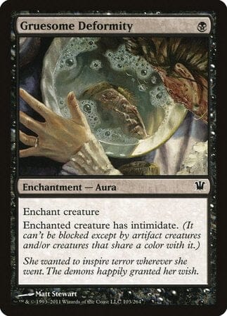 Gruesome Deformity [Innistrad] MTG Single Magic: The Gathering  | Multizone: Comics And Games