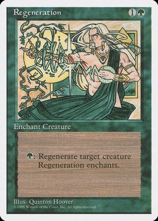 Regeneration [Fourth Edition] MTG Single Magic: The Gathering  | Multizone: Comics And Games