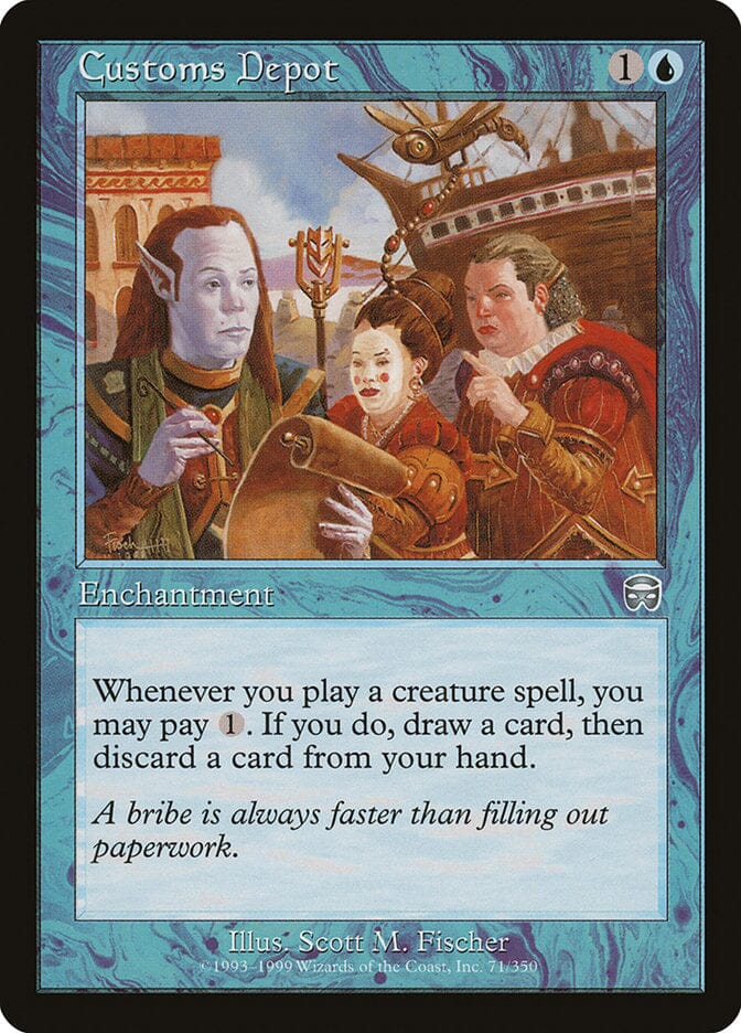 Customs Depot [Mercadian Masques] MTG Single Magic: The Gathering  | Multizone: Comics And Games