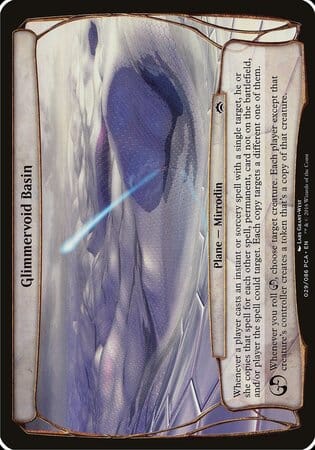 Glimmervoid Basin (Planechase Anthology) [Planechase Anthology Planes] MTG Single Magic: The Gathering  | Multizone: Comics And Games