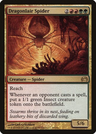 Dragonlair Spider [Planechase 2012] MTG Single Magic: The Gathering  | Multizone: Comics And Games
