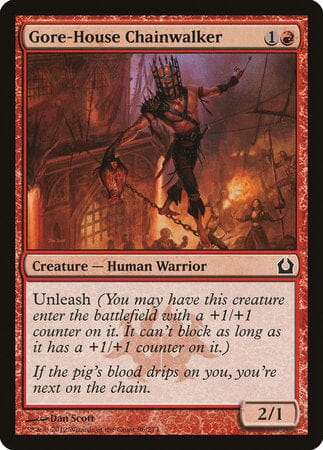 Gore-House Chainwalker [Return to Ravnica] MTG Single Magic: The Gathering  | Multizone: Comics And Games