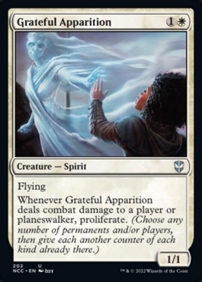 Grateful Apparition [Streets of New Capenna Commander] MTG Single Magic: The Gathering  | Multizone: Comics And Games