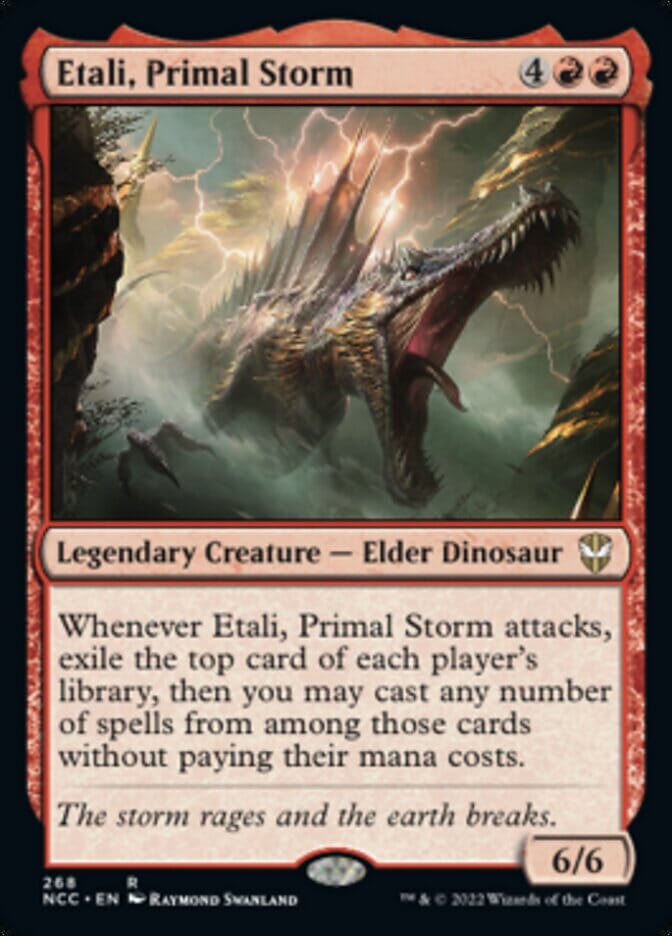 Etali, Primal Storm [Streets of New Capenna Commander] MTG Single Magic: The Gathering  | Multizone: Comics And Games