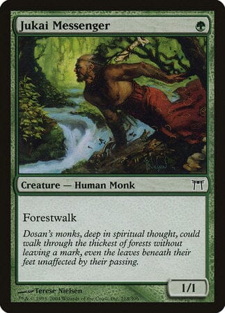 Jukai Messenger [Champions of Kamigawa] MTG Single Magic: The Gathering  | Multizone: Comics And Games