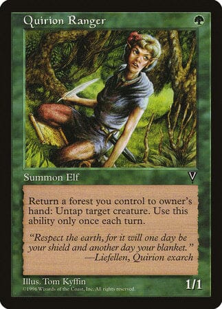 Quirion Ranger [Visions] MTG Single Magic: The Gathering  | Multizone: Comics And Games