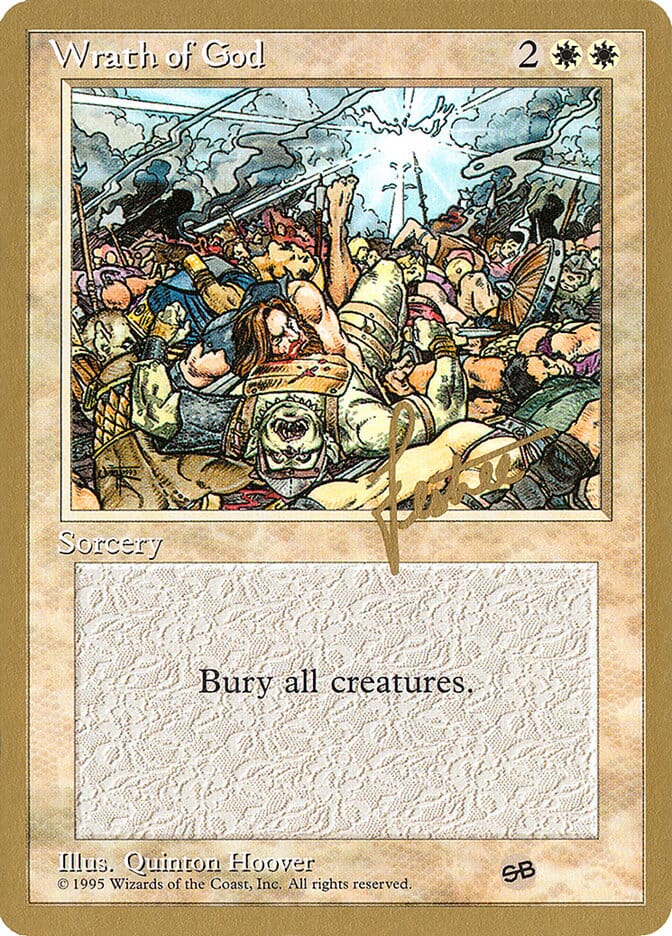 Wrath of God (Bertrand Lestree) (SB) [Pro Tour Collector Set] MTG Single Magic: The Gathering  | Multizone: Comics And Games