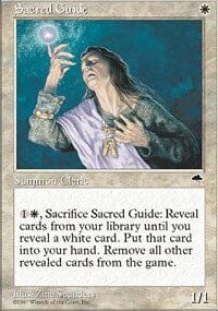 Sacred Guide [Tempest] MTG Single Magic: The Gathering  | Multizone: Comics And Games