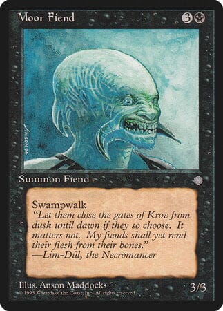 Moor Fiend [Ice Age] MTG Single Magic: The Gathering  | Multizone: Comics And Games