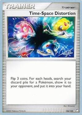 Time-Space Distortion (124/123) (Bliss Control - Paul Atanassov) [World Championships 2008] Pokemon Single Pokémon  | Multizone: Comics And Games