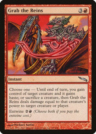 Grab the Reins [Mirrodin] MTG Single Magic: The Gathering  | Multizone: Comics And Games