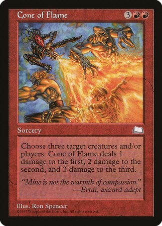 Cone of Flame [Weatherlight] MTG Single Magic: The Gathering  | Multizone: Comics And Games