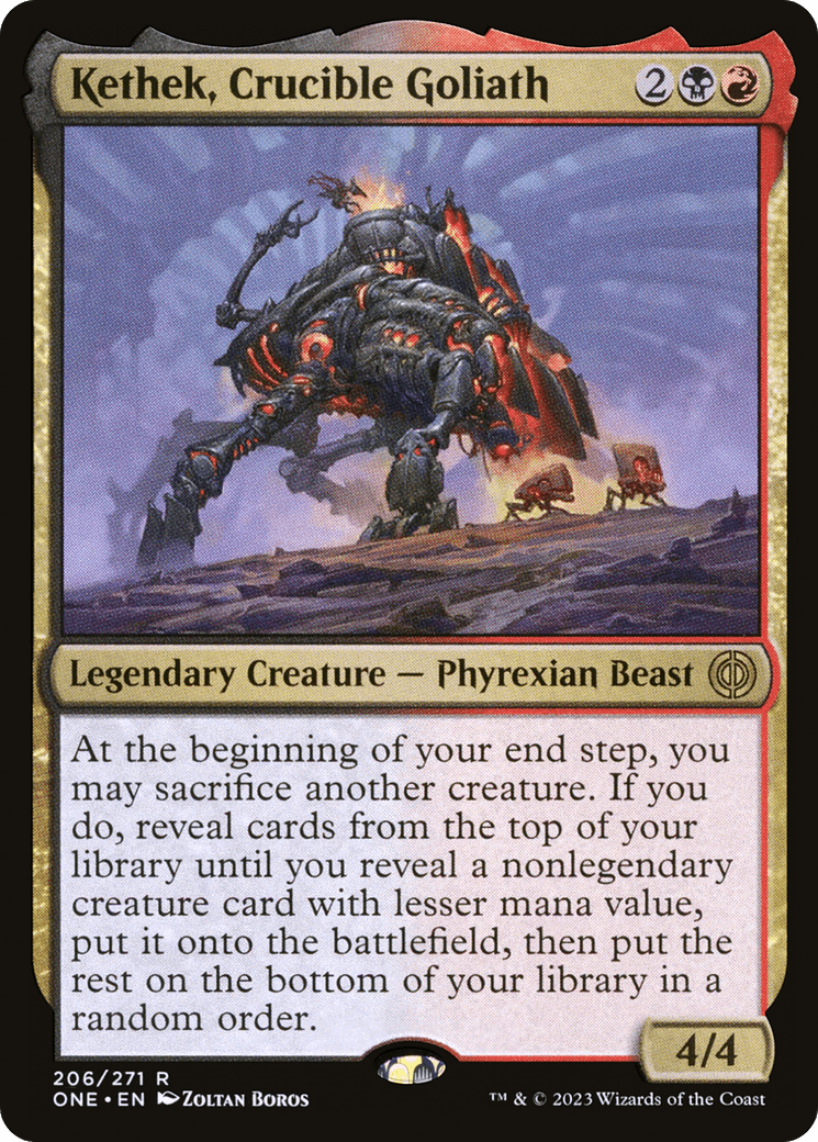 Kethek, Crucible Goliath [Phyrexia: All Will Be One] MTG Single Magic: The Gathering  | Multizone: Comics And Games