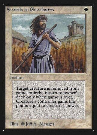 Swords to Plowshares (CE) [Collectors’ Edition] MTG Single Magic: The Gathering  | Multizone: Comics And Games