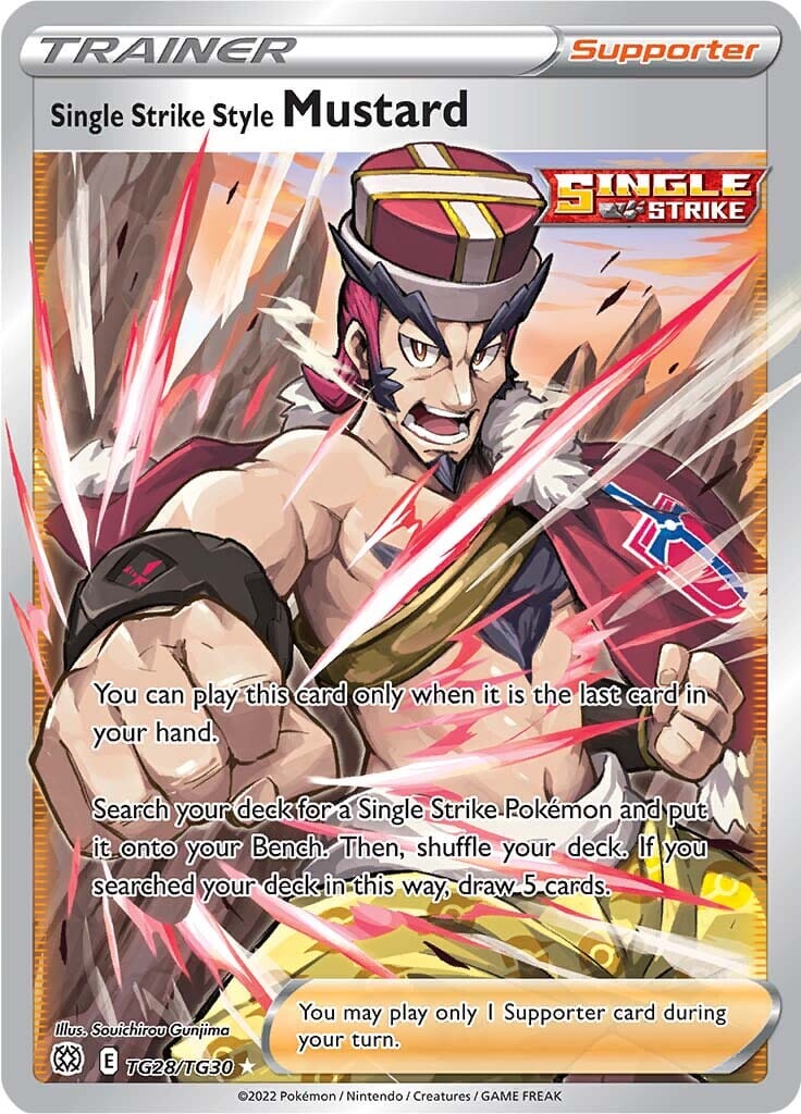 Single Strike Style Mustard (TG28/TG30) [Sword & Shield: Brilliant Stars] Pokemon Single Pokémon  | Multizone: Comics And Games