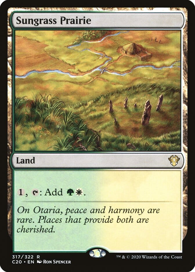 Sungrass Prairie [Commander 2020] MTG Single Magic: The Gathering  | Multizone: Comics And Games
